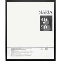 Фоторамка Maria 40x50 см цвет черный Без бренда None