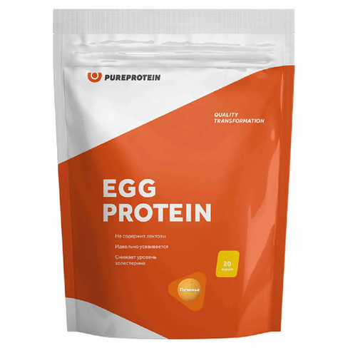 Протеин Pure Protein Egg Protein, 600 гр., печенье