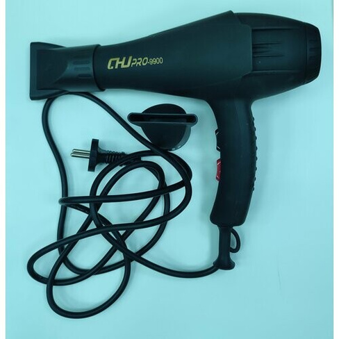 Фен для укладки волос CHU-pro, профессиональный с ионизацией, мощность 2300W, длина кабеля 2,5м, made in P.R.C. CHUPRO