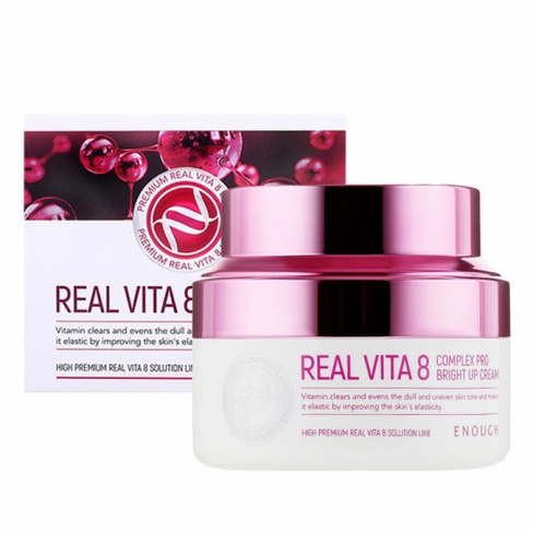 Антивозрастной крем для лица Enough Real Vita 8 Complex Pro Bright Up Cream