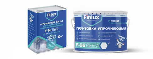 Finlux F-96 Classic Пропитка для бетонных полов глубокого проникновения (15 кв.м)