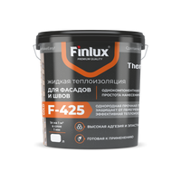 Жидкая теплоизоляция для фасадов и швов Finlux 425/Финлюкс 425 Белый, 20 л