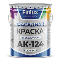 Краски ГОСТ СССР Finlux АК-124 25 кг; Белый