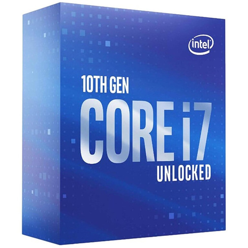 Процессор Intel Core i7-10700KF BOX (без кулера), LGA 1200