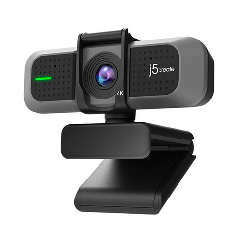 Веб-камера J5Create USB 4K Ultra HD Webcam с вращением 360, чёрный