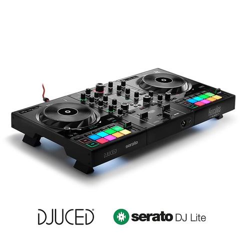 Двухдековый USB DJ-контроллер Hercules Inpulse 500 для Serato DJ и DJUCED