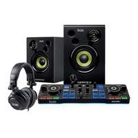Стартовый комплект Hercules DJ с контроллером Starlight, мониторными динамиками, наушниками и программным обеспечением S