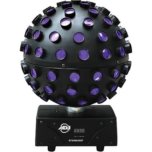 6-цветная светодиодная сфера ADJ Starburst с эффектом DMX (RGBWA+UV) American DJ STA962