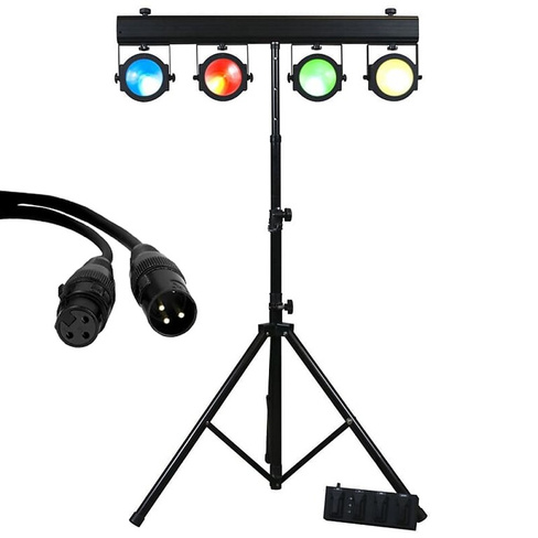 Система ADJ Dotz TPar Система RGB COB Par с подставкой, мягким футляром для переноски и кабелем American DJ DOT442