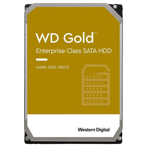 Внутренний жесткий диск Western Digital WD Gold Enterprise Class, WD102VRYZ, 10Тб
