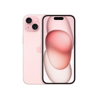 Смартфон Apple iPhone 15, 256 ГБ, (2 SIM), Pink