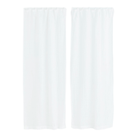 Шторы H&M Home 2-pack Linen Panels, 2 предмета, белый