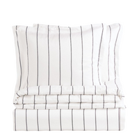 Комплект двуспального постельного белья H&M Home Viscose, белый