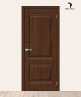 Межкомнатная дверь с экошпоном Прима-2 Brown Dreamline 800х2000 мм