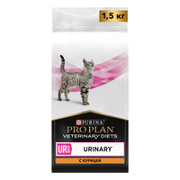 Сухой корм для кошек Пурина ПроПлан UR ST/OX Urinary/Уринарий при болезнях мочевыводящих путей с курицей 1,5 кг