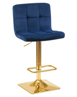 Барный стул Лого-М DOBRIN GOLDIE синий (MJ9-117)