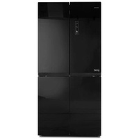 Холодильник трехкамерный CENTEK CT-1756 NF Side by Side, инверторный черный
