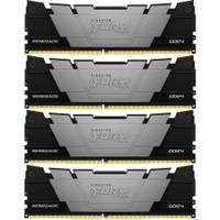 Оперативная память Kingston Fury Renegade Black KF432C16RB2K4/32 DDR4 - 4x 8ГБ 3200МГц, DIMM, Ret