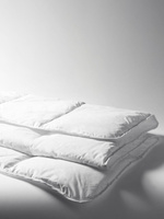 Пуховое альтернативное пуховое одеяло John Lewis, 4,5 Tog, белое, одинарное, 135 x 200 см