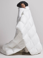 Пуховое одеяло Bedfolk из переработанного пуха, 13,5 кг, белое, King, 225 x 220 см