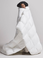 Альтернативное пуховое одеяло Bedfolk, 13,5 Tog, белое, King, 225 x 220 см