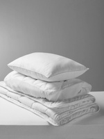 Легко стираемое одеяло John Lewis Seers для малышей, подушка, наматрасник и комплект простыней, 7 вещей, детская кроватк