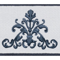 Набор полотенец для рук Linum Home Textiles Scarlet с украшением, синий