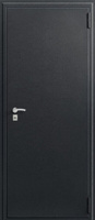 Дверь металл. O-10 САТИН ЧЕРНЫЙ-ВЕНГЕ ТЕМНЫЙ (55 мм) левая 860*2050 два замка Центурион