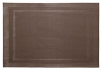 Салфетка сервировочная NIKLEN Текстилайн 30x45см, термостойкая, коричневый ПВХ Арт. 1410 (Китай) 1шт