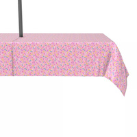 Водоотталкивающая, для наружного использования, 100% полиэстер, 60x120 дюймов Rainbow Sprinkles Pink