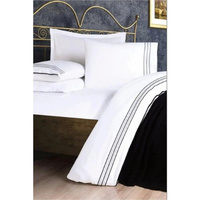 Комплект постельного белья Свадебный комплект трикотажных одеял Ozdilek Prime (7 предметов) - черный