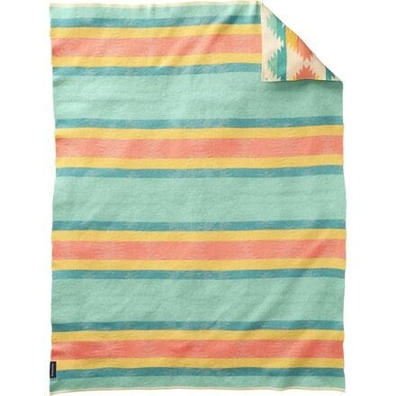 Вязаное детское одеяло + шапочка – для младенцев Pendleton, цвет Falcon Cove