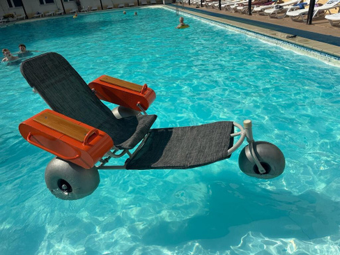 Кресло-коляска инвалидная пляжная для плавания Афалина