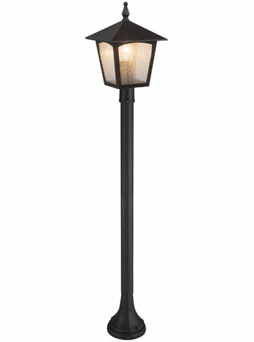 Уличный фонарь садово-парковый Feron PL107, Н= 1.12 м, Материал: сталь, стекло