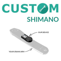 Измеритель мощности Inpeak Powercrank Custom на шатуне Shimano SLX, черный