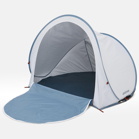 Палатка 2х-местная Quechua Shelter 2 Seconds Fresh, синий
