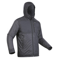 Куртка мужская зимняя Quechua SH500 для зимних походов, черный