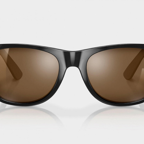 Солнцезащитные очки Capri из переработанного ацетата SIROKO, Черно-коричневый