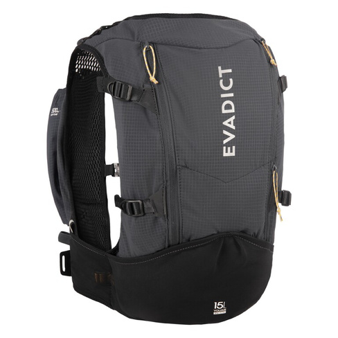 Рюкзак для бега Trail Running - Ultra 15 литров унисекс черный EVADICT