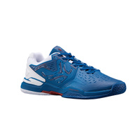 Мужская теннисная обувь - TS560 Multicourt Blue ARTENGO, голубой бензин/белый/кирпично-красный