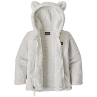 Толстовка Patagonia Furry Friends с капюшоном для малышей, белый