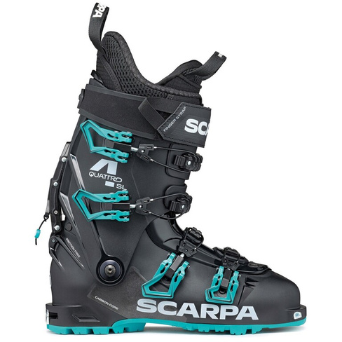 Ботинки Scarpa Quattro SL Alpine Touring лыжные, чёрный