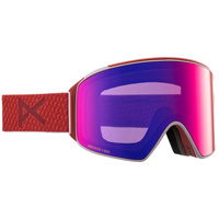 Лыжные очки Anon M4 Cylindrical MFI, красный