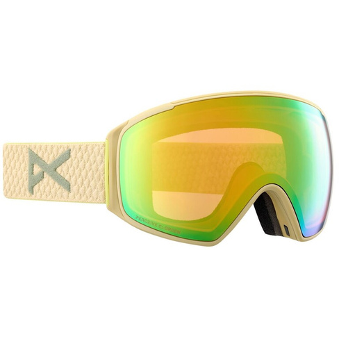 Лыжные очки Anon M4S Toric Low Bridge Fit, зеленый