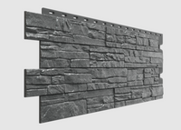 Фасадная панель 0.45х1.17 м, s= 23 мм, под камень, Бренд: U-PLAST, Цвет: комби