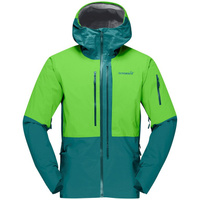 Утепленная куртка Norrona Lofoten GORE-TEX Pro, зеленый