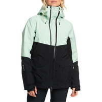 Утепленная куртка Roxy GORE-TEX Stretch Purelines, зеленый