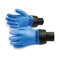 Перчатки Si-Tech PVC, синий