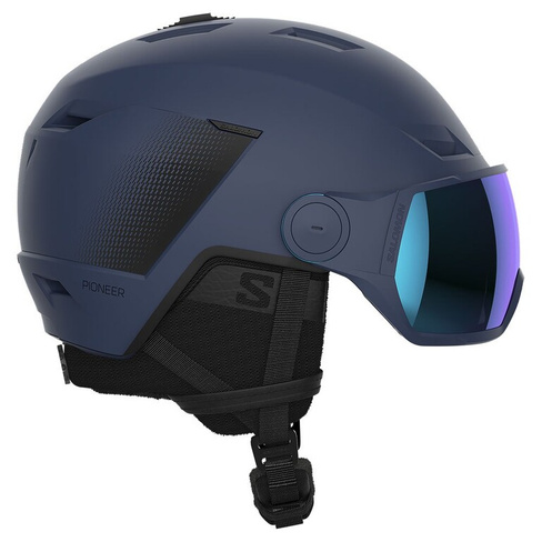 Шлем Salomon Pioneer LT Visor, синий
