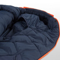 Спальный мешок для потерянной собаки: синтетический 15F Big Agnes, оранжевый/темно-синий